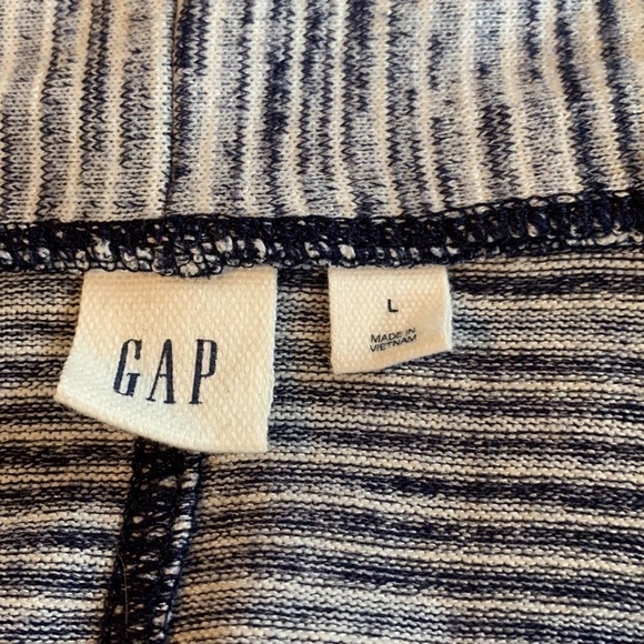 Gap Space Dyed Striped Long Open Cardigan Size Large NWOT - Picture 4 of 5